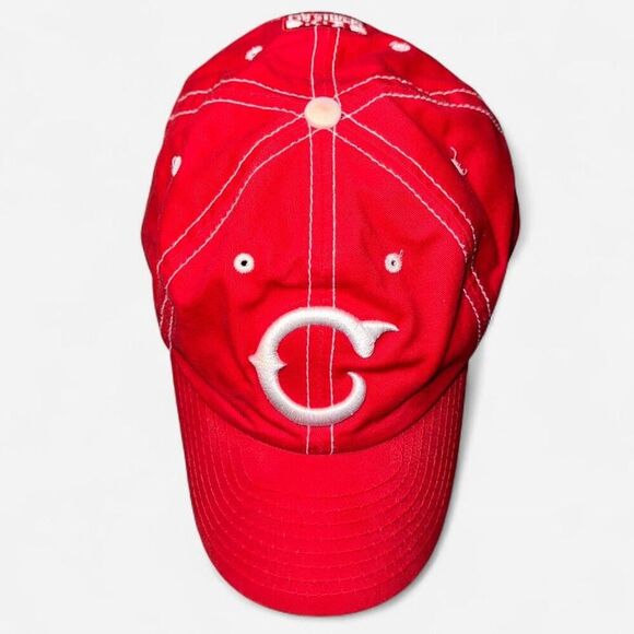 Vintage Cincinnati Reds Adjustable Baseball Cap Hat - Picture 2 of 5